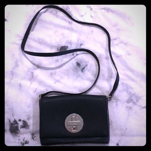 Kate spade black cross body purse